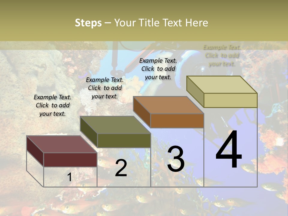 Underwater Dslr Sinai PowerPoint Template