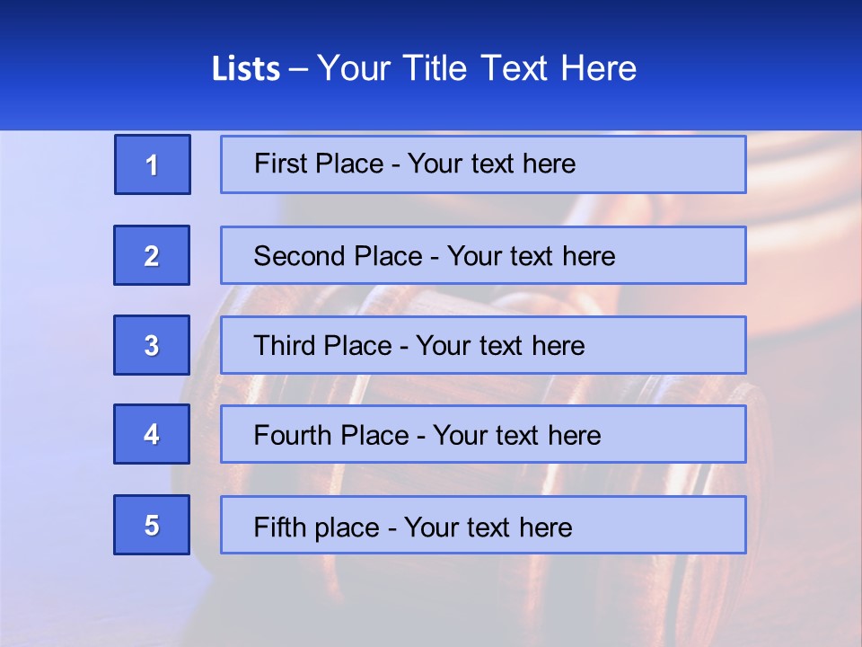 Gavel Balance Decision PowerPoint Template