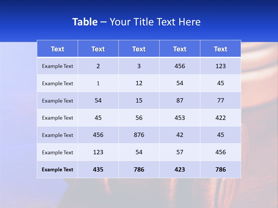 Gavel Balance Decision PowerPoint Template