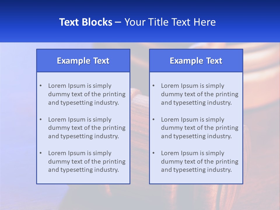 Gavel Balance Decision PowerPoint Template