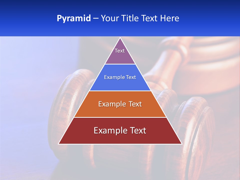 Gavel Balance Decision PowerPoint Template