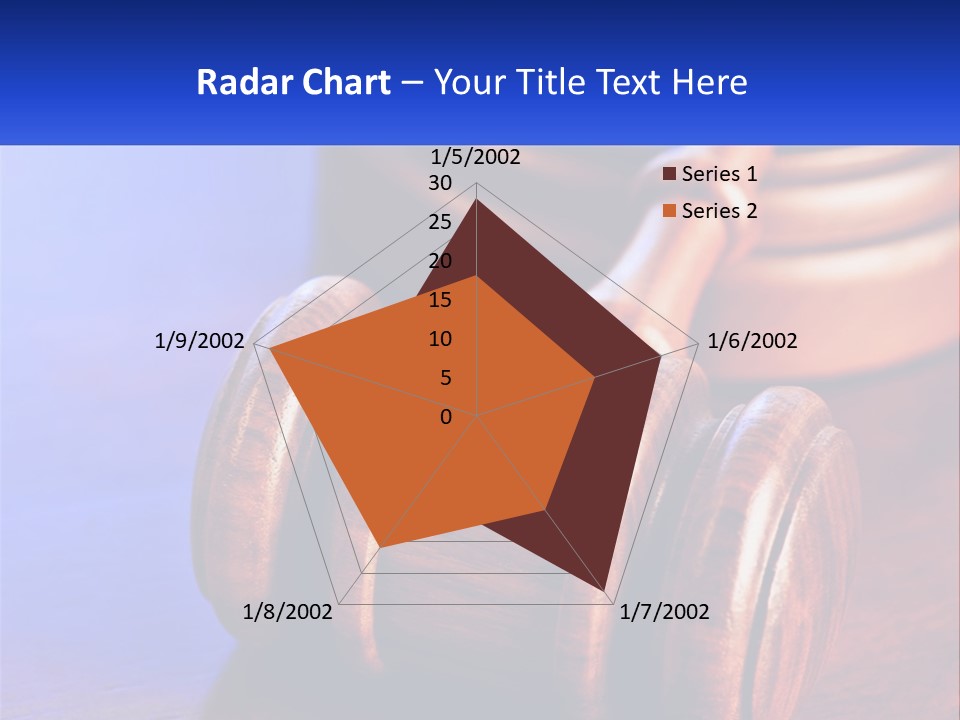 Gavel Balance Decision PowerPoint Template