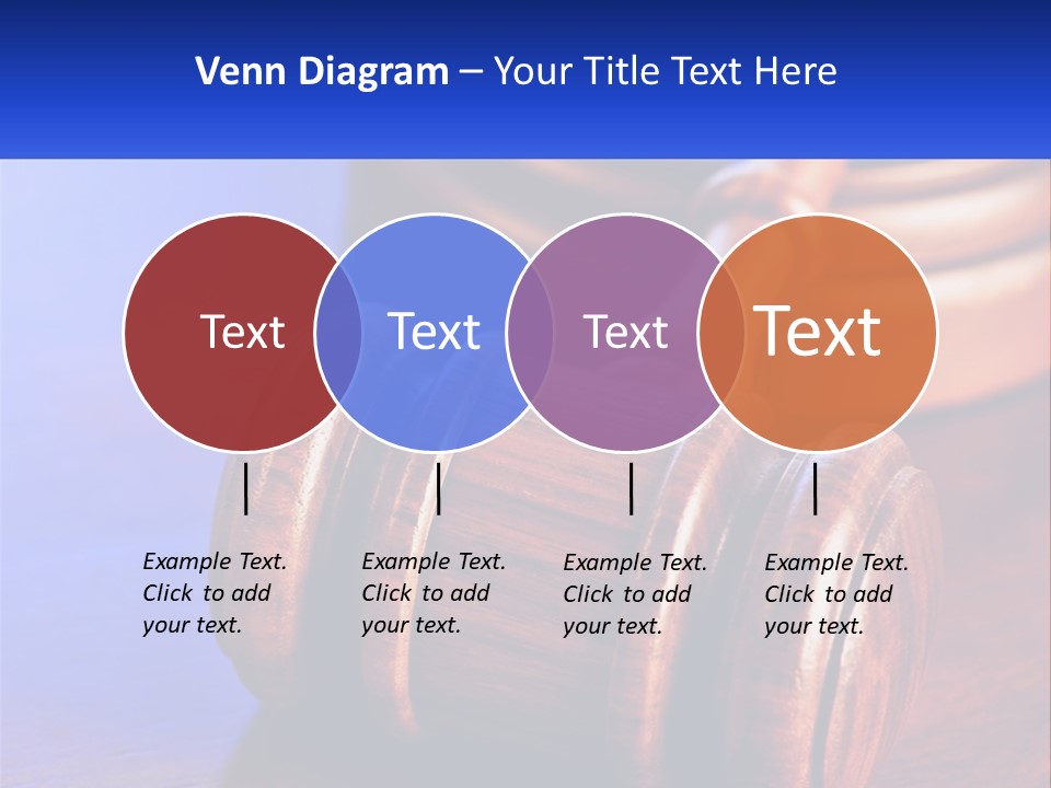 Gavel Balance Decision PowerPoint Template