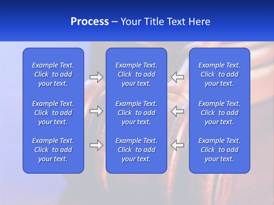 Gavel Balance Decision PowerPoint Template