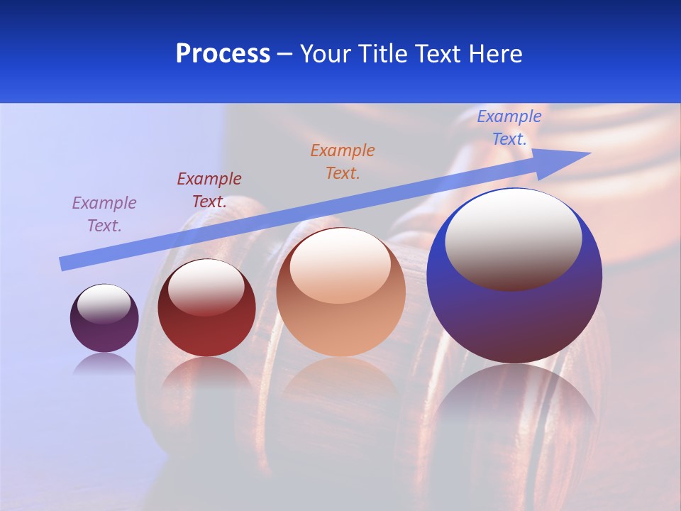 Gavel Balance Decision PowerPoint Template