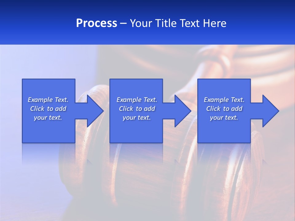 Gavel Balance Decision PowerPoint Template