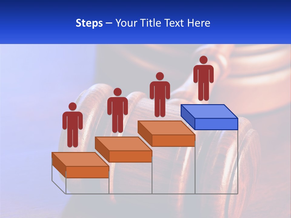 Gavel Balance Decision PowerPoint Template