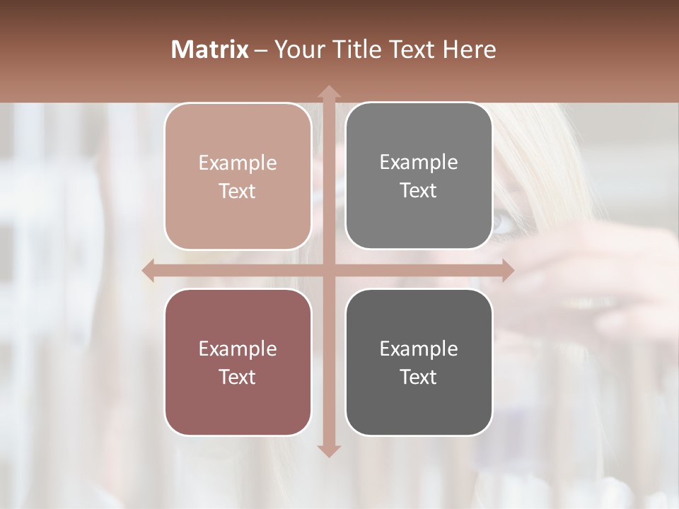 Looking Medicine Nurse PowerPoint Template