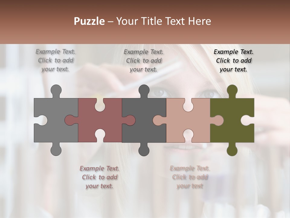 Looking Medicine Nurse PowerPoint Template