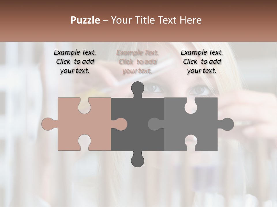 Looking Medicine Nurse PowerPoint Template