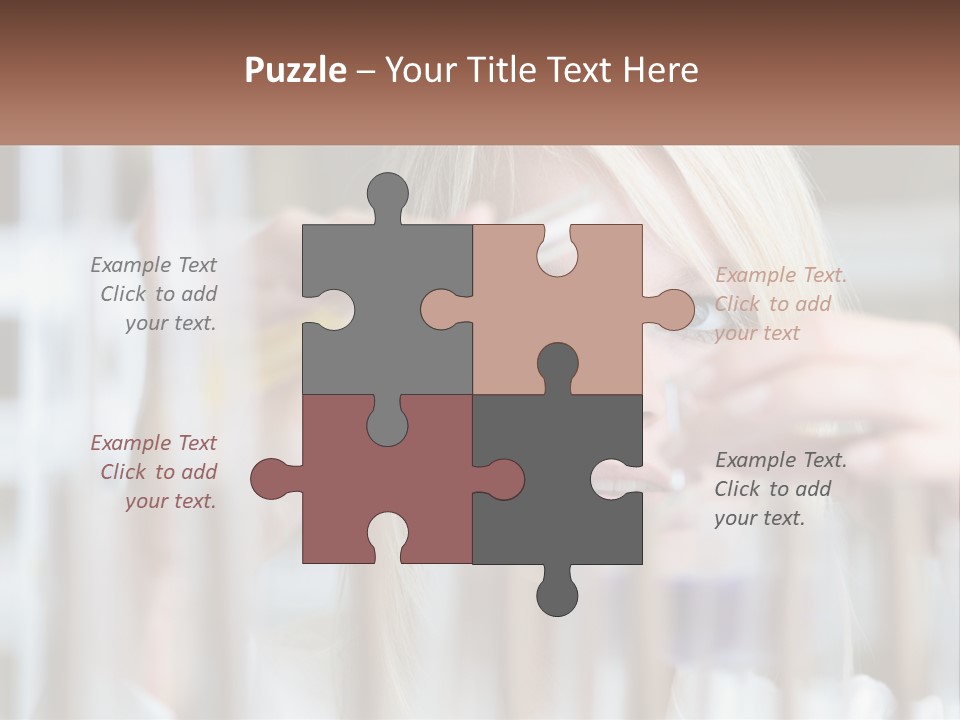 Looking Medicine Nurse PowerPoint Template