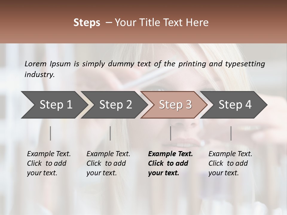 Looking Medicine Nurse PowerPoint Template