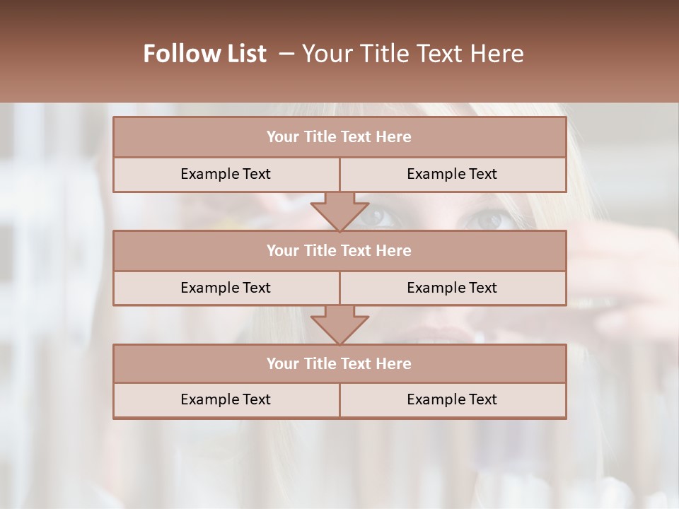 Looking Medicine Nurse PowerPoint Template