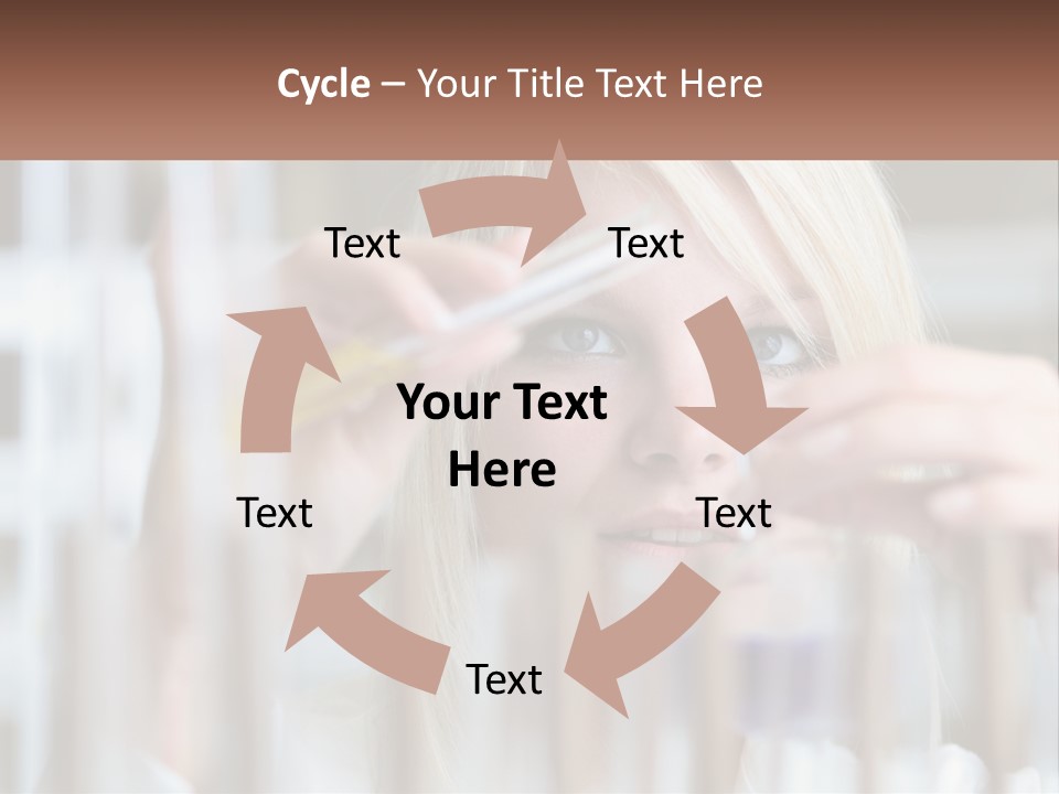 Looking Medicine Nurse PowerPoint Template