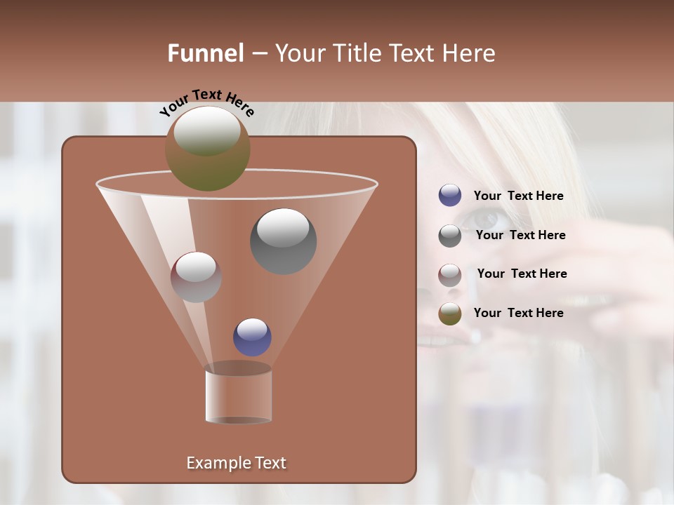 Looking Medicine Nurse PowerPoint Template