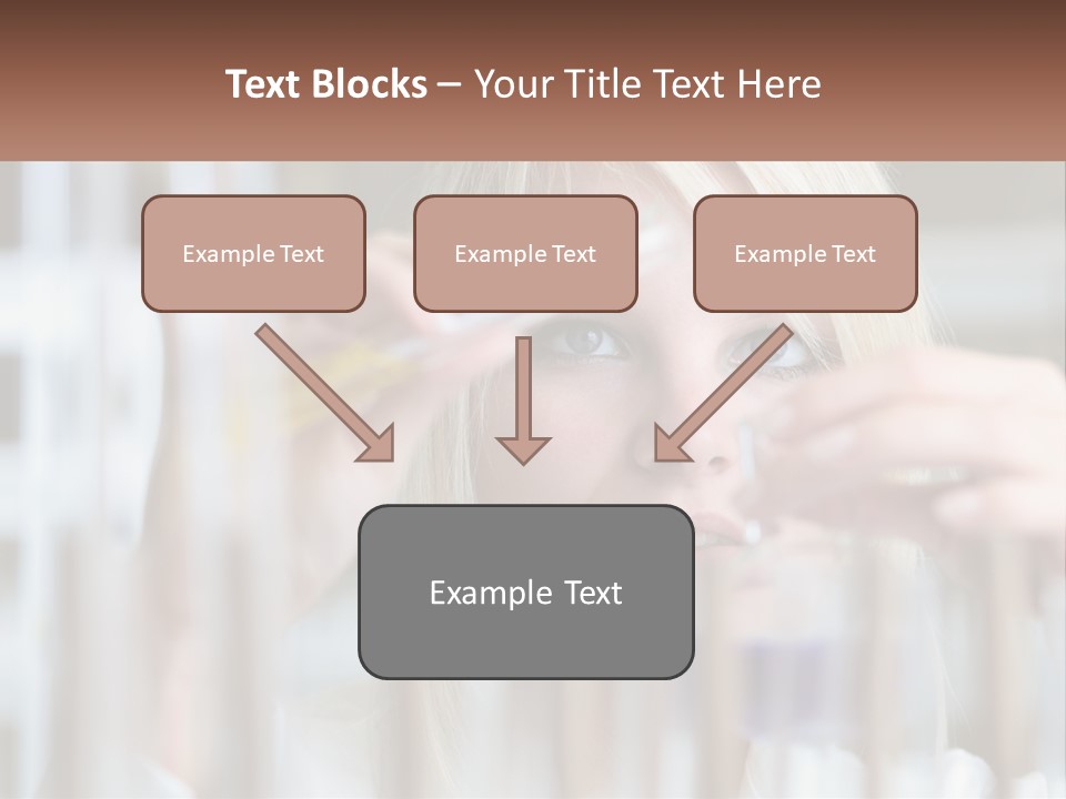 Looking Medicine Nurse PowerPoint Template