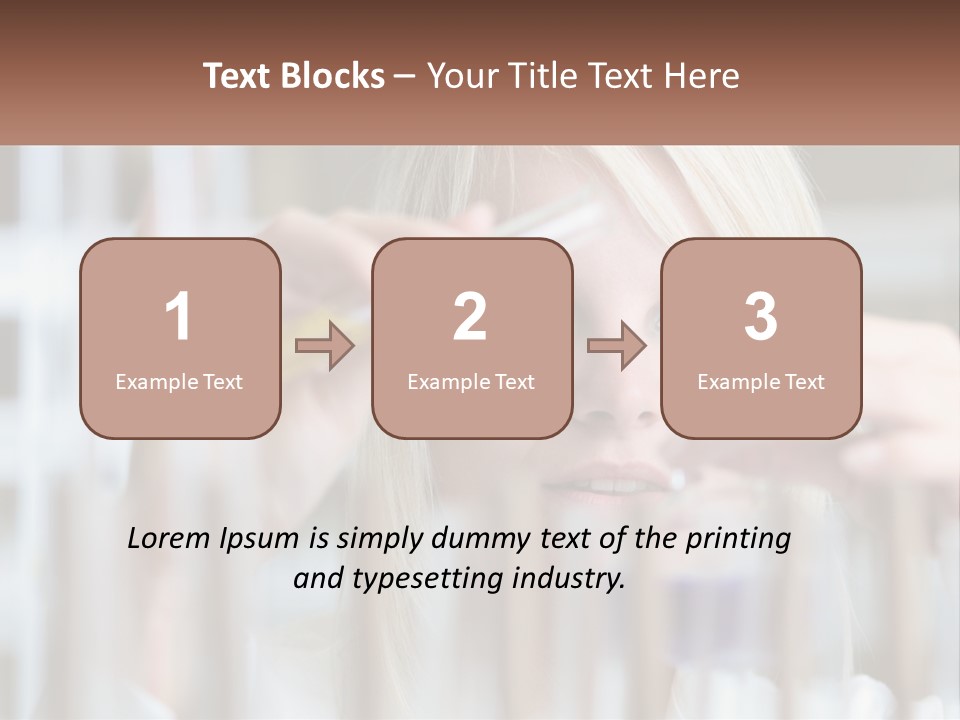 Looking Medicine Nurse PowerPoint Template