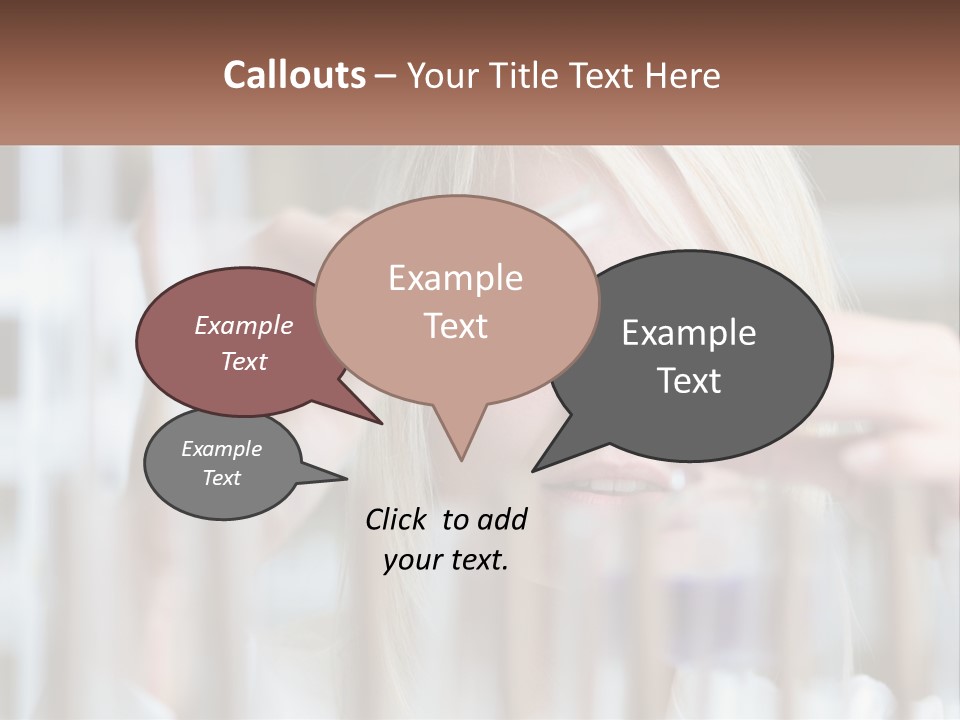 Looking Medicine Nurse PowerPoint Template