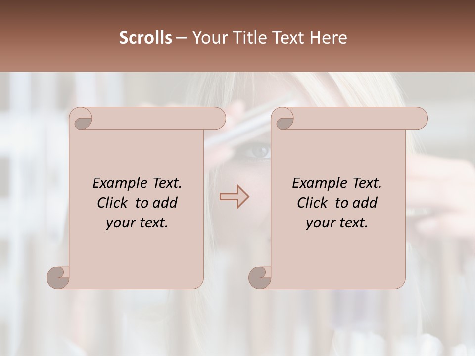 Looking Medicine Nurse PowerPoint Template