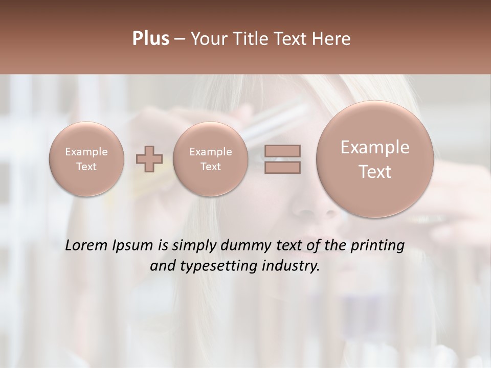 Looking Medicine Nurse PowerPoint Template