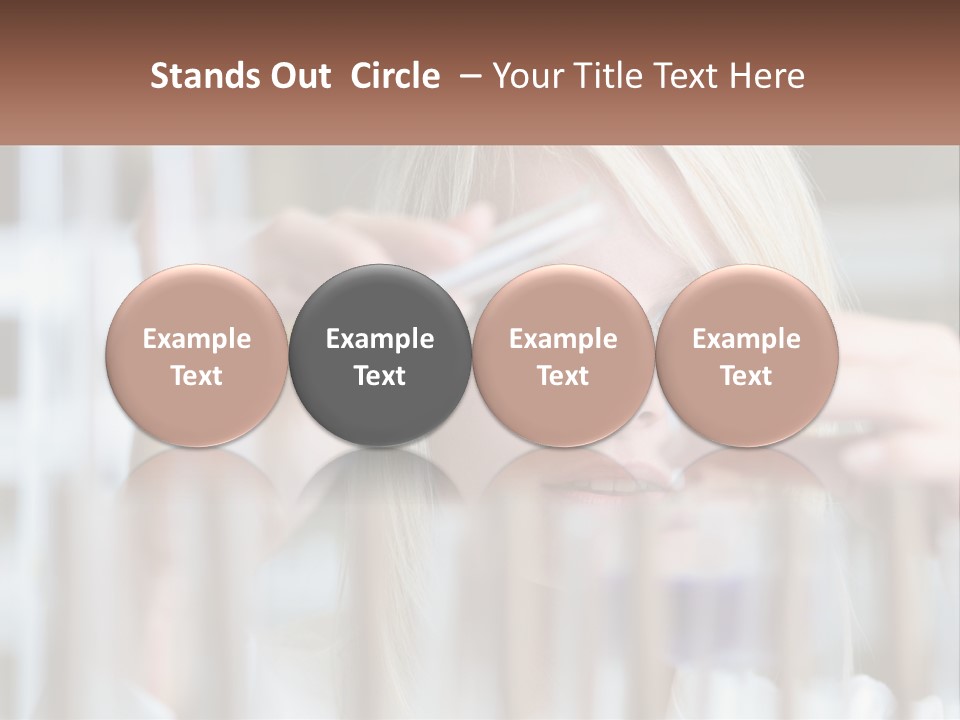 Looking Medicine Nurse PowerPoint Template