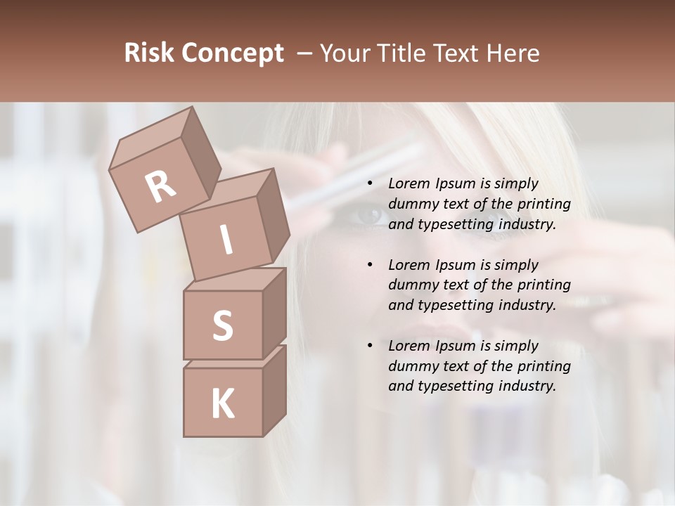 Looking Medicine Nurse PowerPoint Template