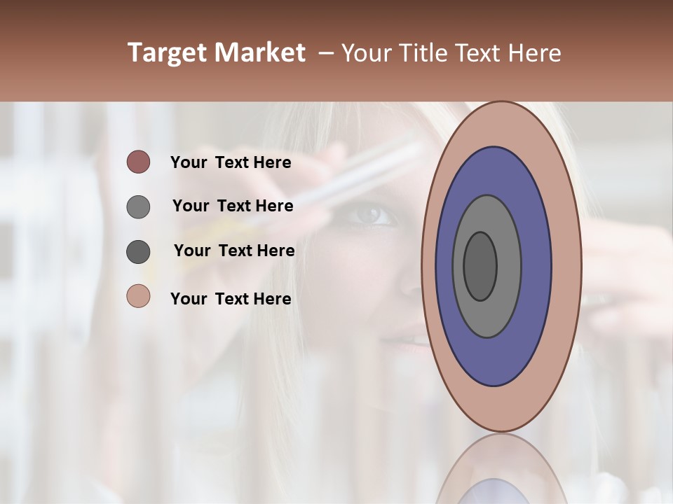 Looking Medicine Nurse PowerPoint Template