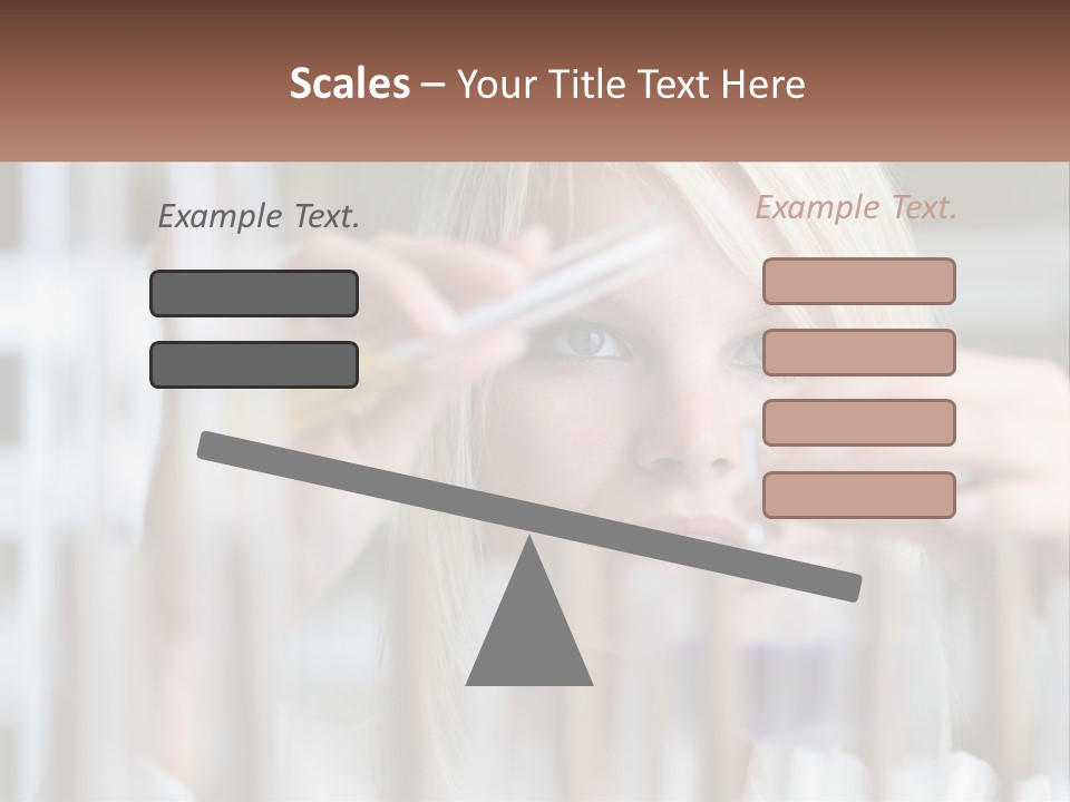 Looking Medicine Nurse PowerPoint Template