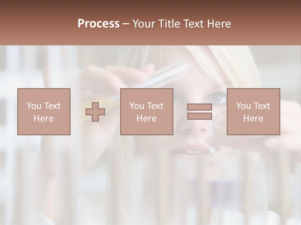 Looking Medicine Nurse PowerPoint Template