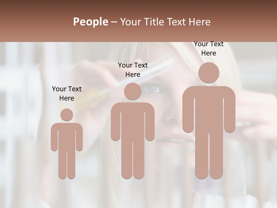 Looking Medicine Nurse PowerPoint Template