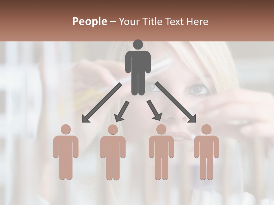 Looking Medicine Nurse PowerPoint Template