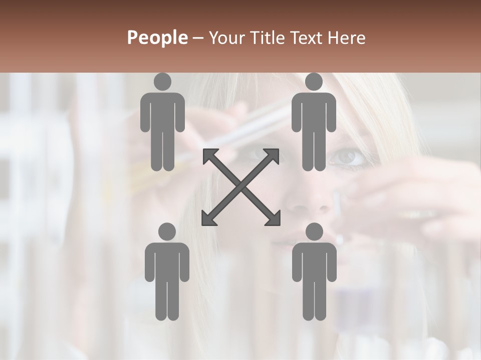 Looking Medicine Nurse PowerPoint Template