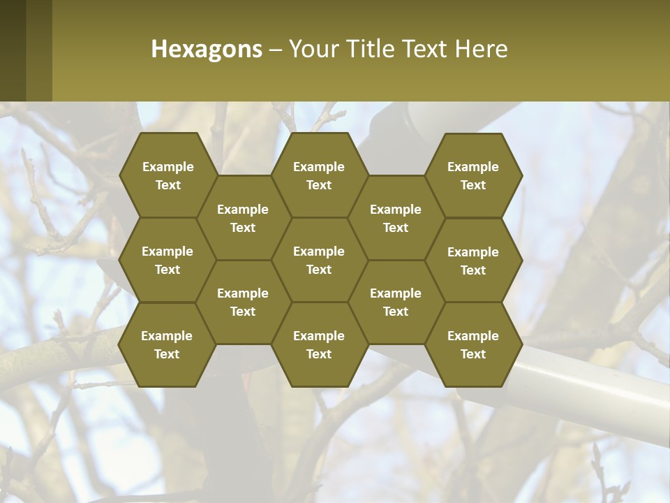 Wood Lopping Shear PowerPoint Template