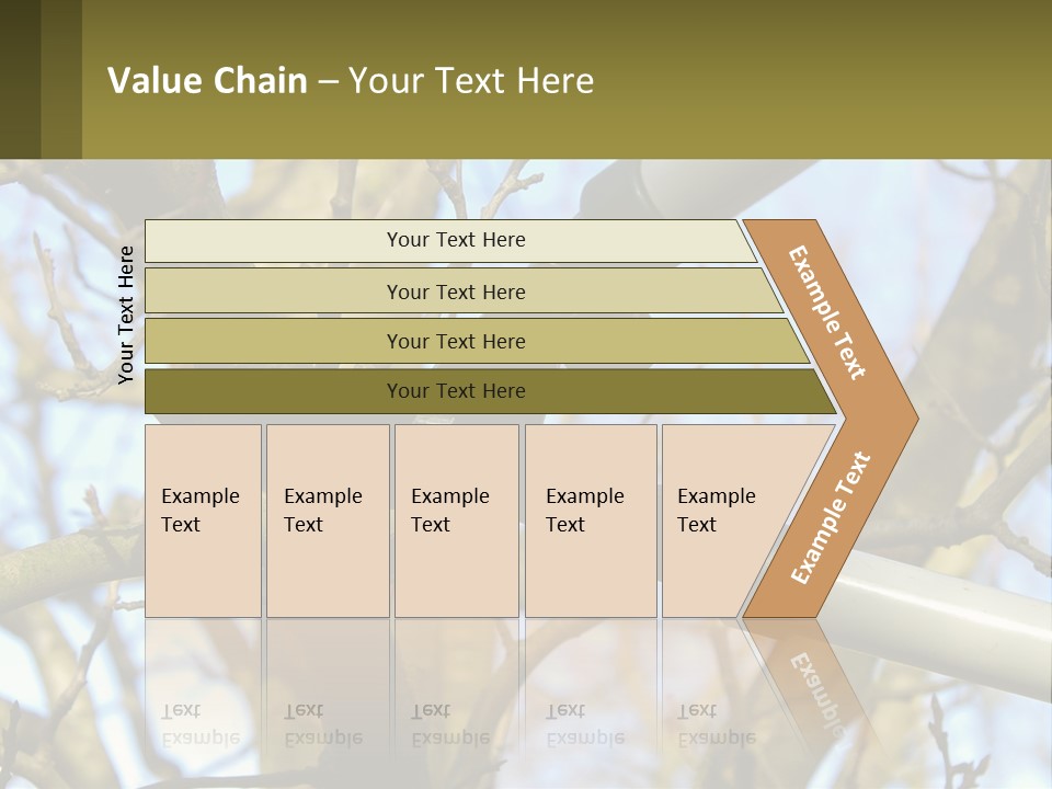 Wood Lopping Shear PowerPoint Template