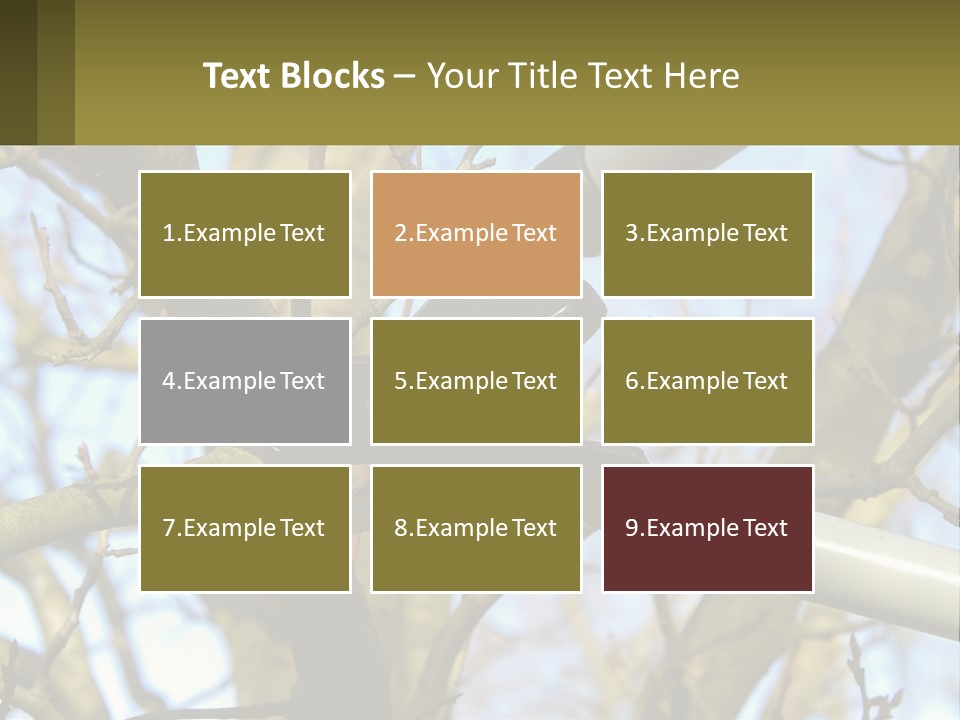 Wood Lopping Shear PowerPoint Template