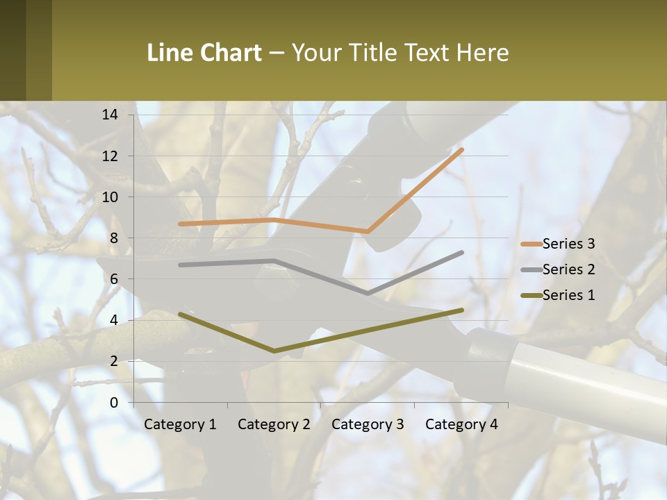 Wood Lopping Shear PowerPoint Template