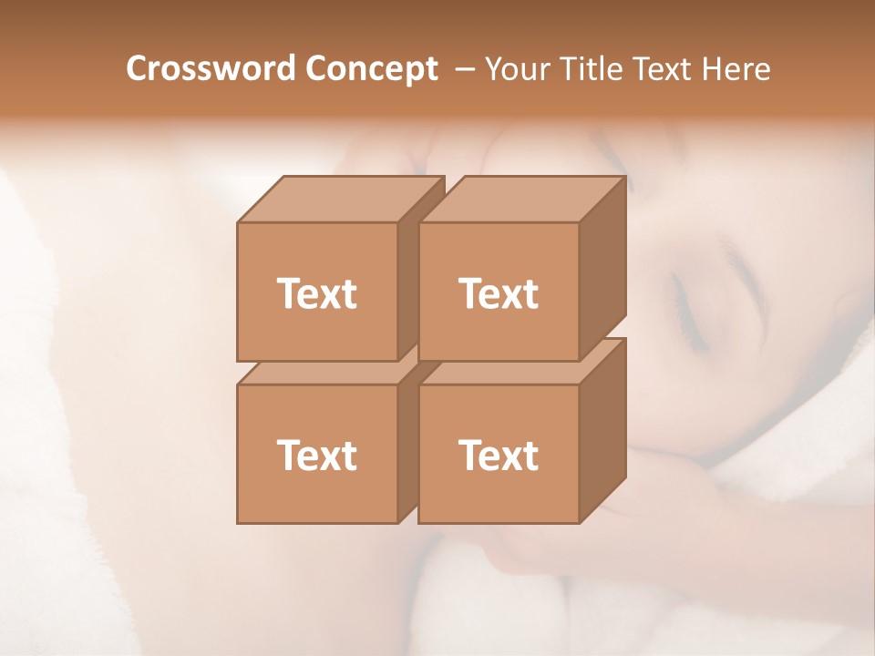 Center Facial Getting PowerPoint Template