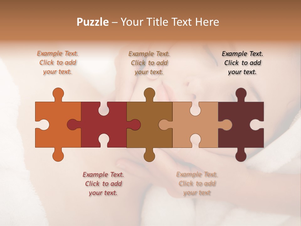 Center Facial Getting PowerPoint Template