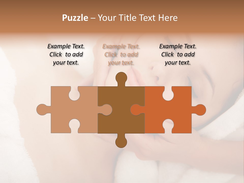 Center Facial Getting PowerPoint Template