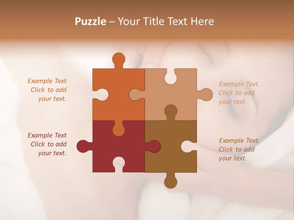 Center Facial Getting PowerPoint Template