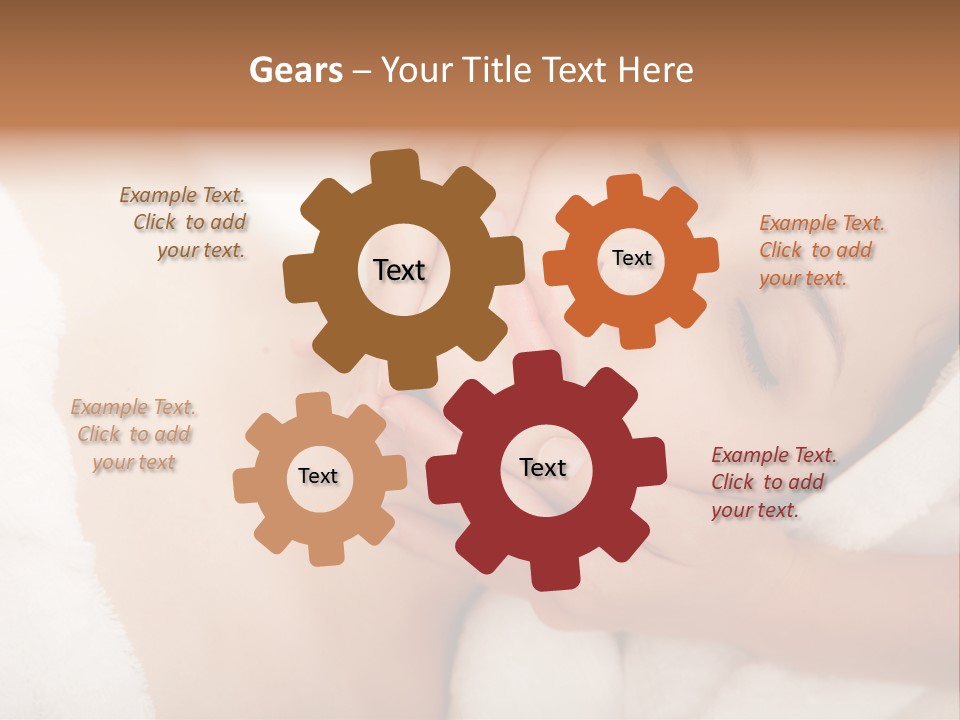 Center Facial Getting PowerPoint Template