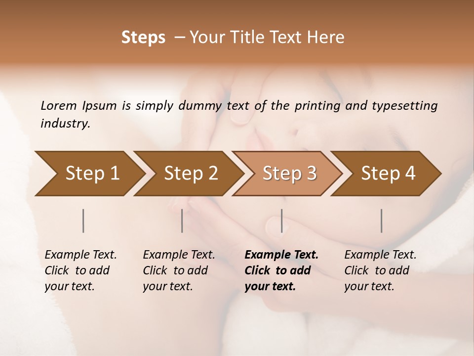 Center Facial Getting PowerPoint Template
