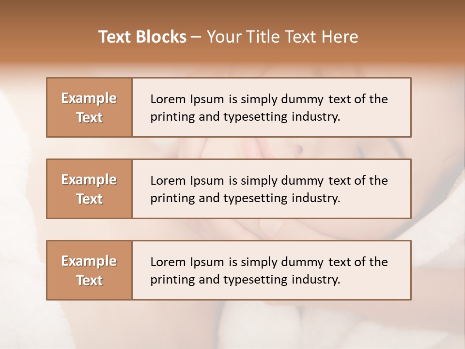 Center Facial Getting PowerPoint Template