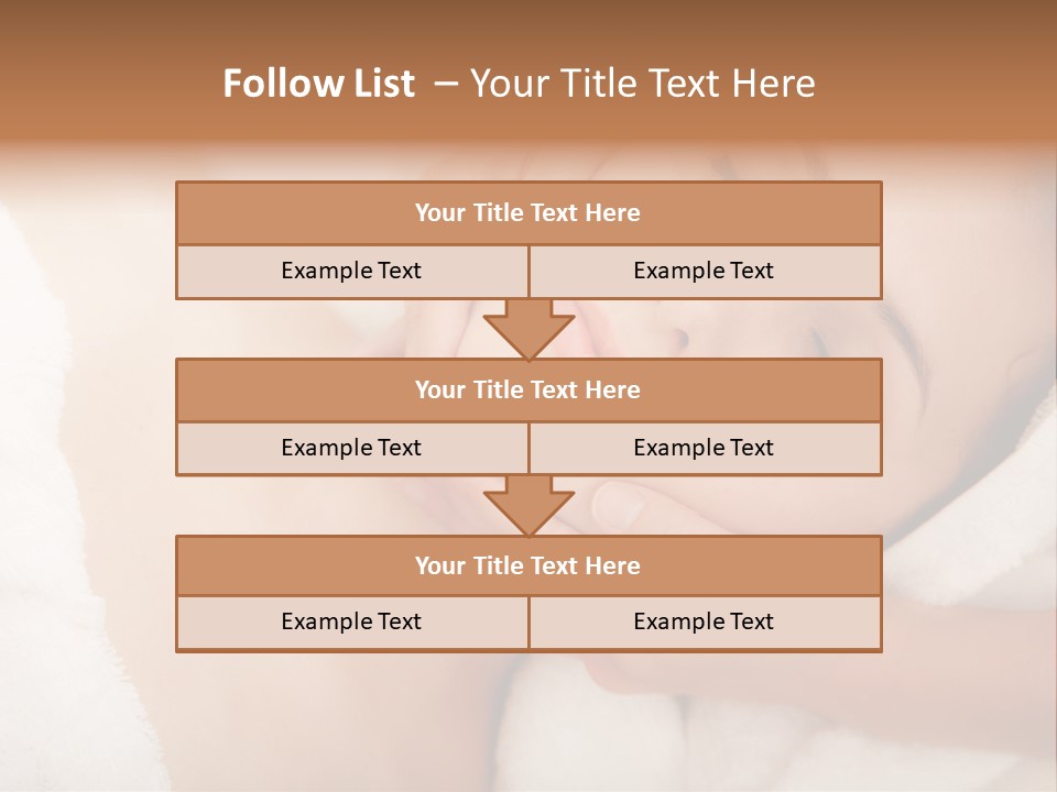 Center Facial Getting PowerPoint Template