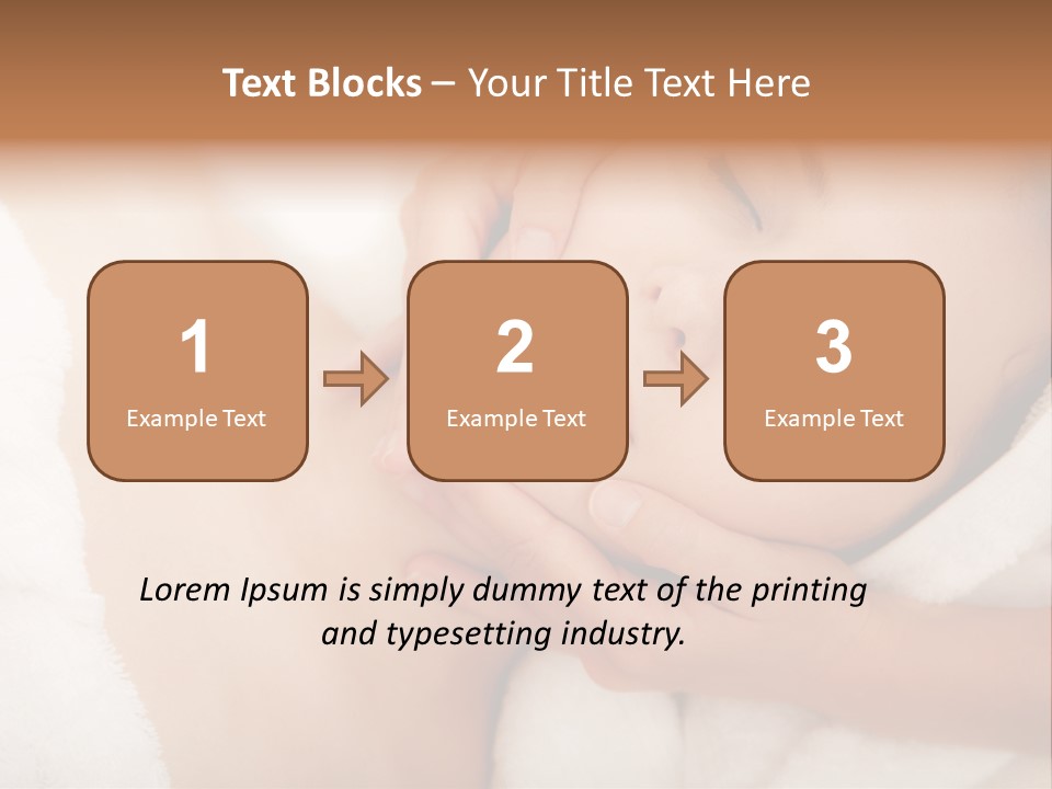 Center Facial Getting PowerPoint Template