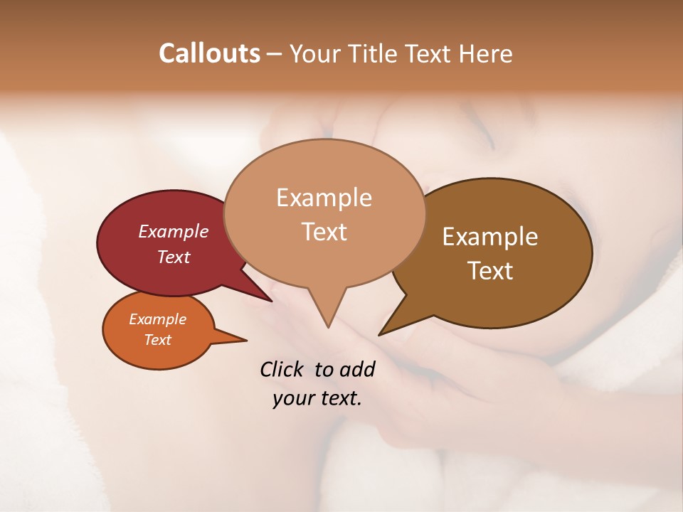 Center Facial Getting PowerPoint Template