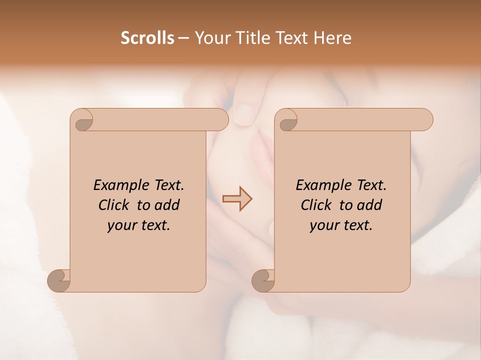 Center Facial Getting PowerPoint Template