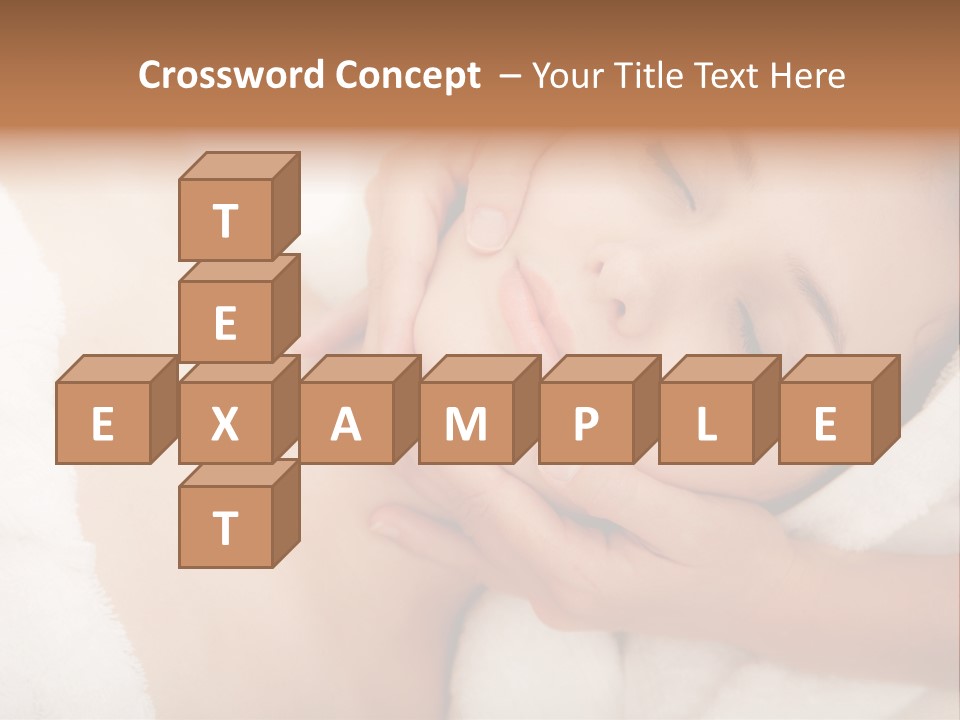 Center Facial Getting PowerPoint Template