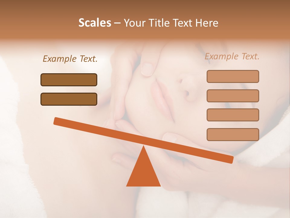 Center Facial Getting PowerPoint Template