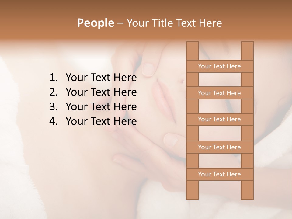 Center Facial Getting PowerPoint Template
